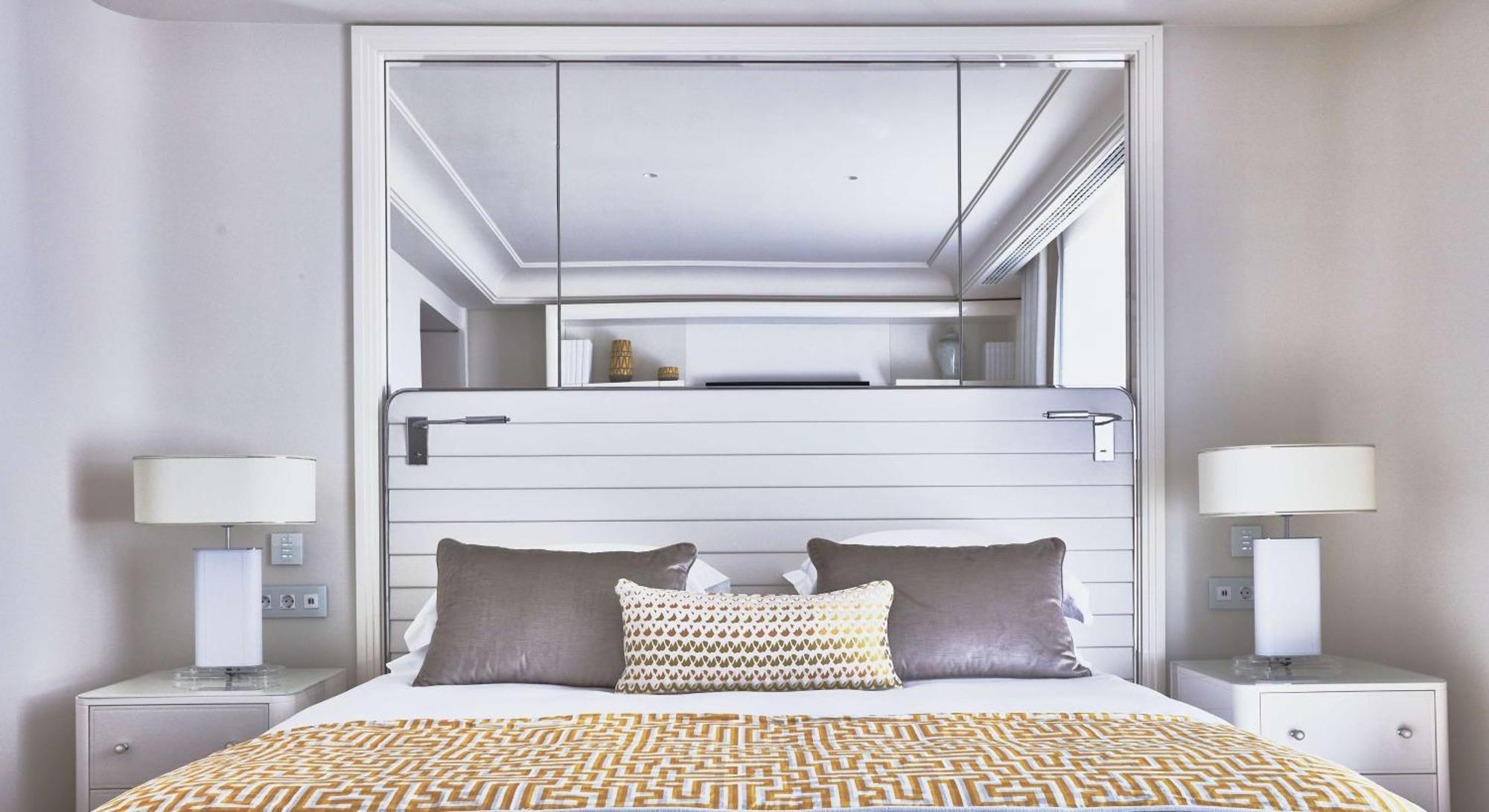 فندق مارتينيز في ذا أنبوند كولكشن باي حياة كان المظهر الخارجي الصورة A bedroom at the hotel