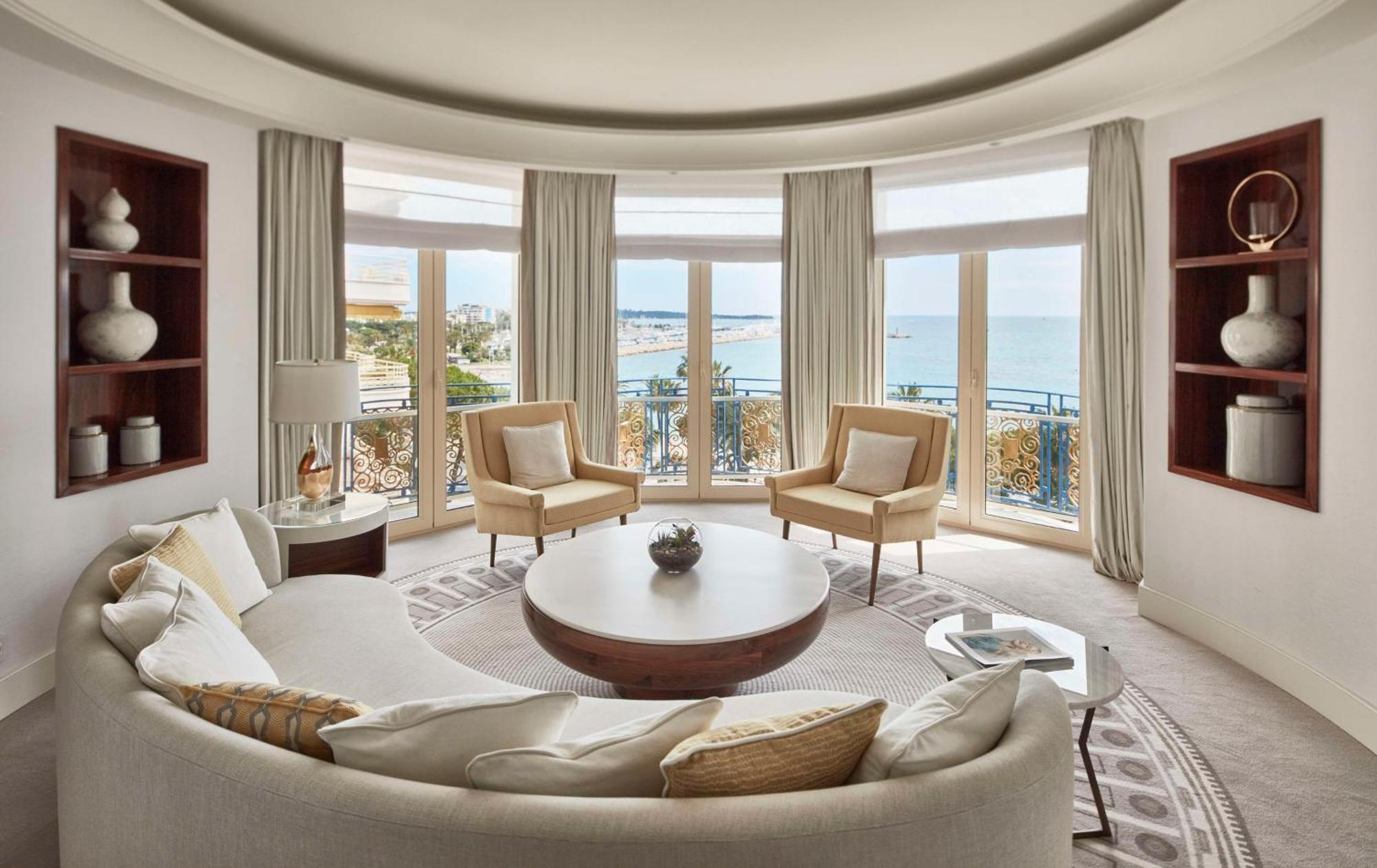فندق مارتينيز في ذا أنبوند كولكشن باي حياة كان المظهر الخارجي الصورة Suite at the InterContinental Carlton Cannes