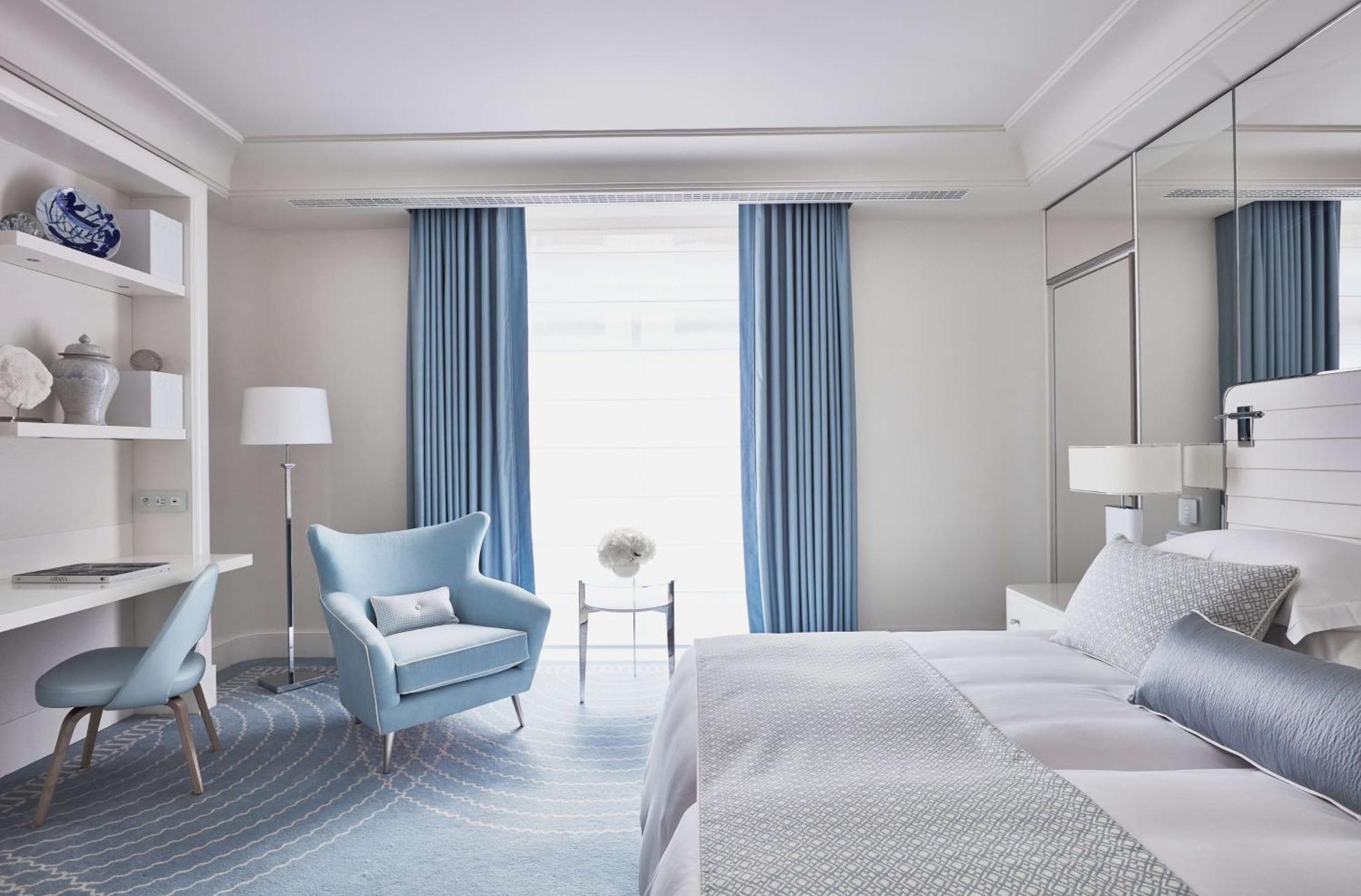 فندق مارتينيز في ذا أنبوند كولكشن باي حياة كان المظهر الخارجي الصورة A room at the Westin Palace Madrid